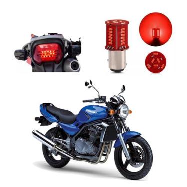 Imagem de Lâmpada Led Freio 2 Polos Sequencial Strobo Moto ER 5 500CC 1998 1999 