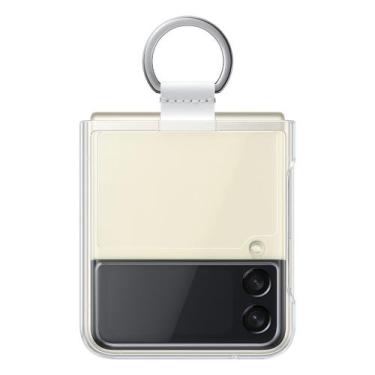 Imagem de Capa Original Samsung Clear Cover Com Anel Z Flip 3 6.7 F711