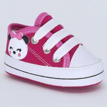 Imagem de Tênis Sapatinho De Bebe  Star Menina Personalizado-Feminino