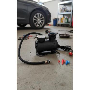 Imagem de Mini Compressor Ar Portátil 12V Inflador Pneus Bolas - Congratulations