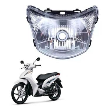 Imagem de Farol com lampada Biz 100 125 2011 a 2017  Encaixe Original - KEISI