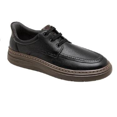 Imagem de Sapato democrata grid calce facil ref 240002 masculino, Preto, 40