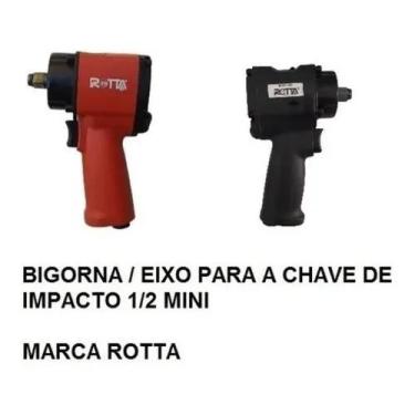 Imagem de Bigorna / Eixo Chave De Impacto Pneumática 1/2 Mini - Rotta 376