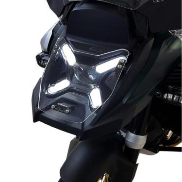 Imagem de Protetor Farol Em Aço + Acrilico Bmw R1300 Gs ADVENTURE - TODOS OS MOD