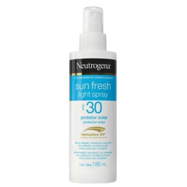 Imagem de Protetor Solar Neutrogena Sun Fresh FPS 30 Light Spray 180ml - Johnson