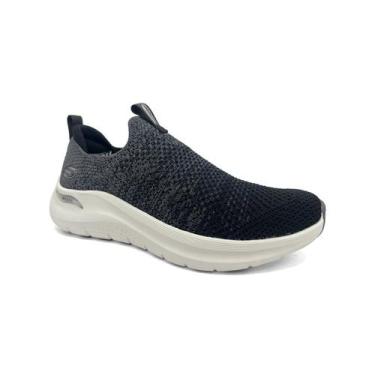 Imagem de Tênis Skechers Feminino Slip-On Arch Fit 2.0 150055 Preto, Preto, Carv