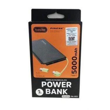 Imagem de Carregador Portátil Power Bank 5000mAh Basike
