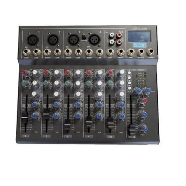 Imagem de Mesa De Som Com 6 Canais 6L USB - CSR