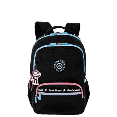 Imagem de Mochila Sestini 2 Comp Paul Frank Fun Unissex Preto