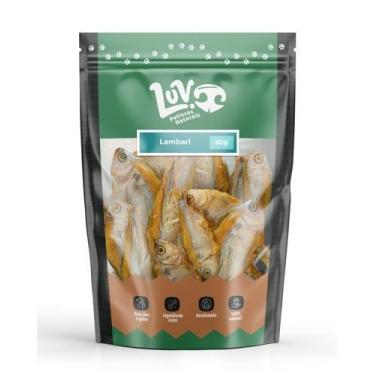 Imagem de Petisco Natural de Lambarí 80g - LUV Petiscos