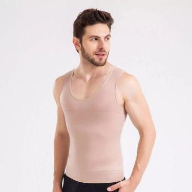Imagem de Camisete Skin Corretor Postural Plus Esbelt 5770 Casapaula, Chocolate,