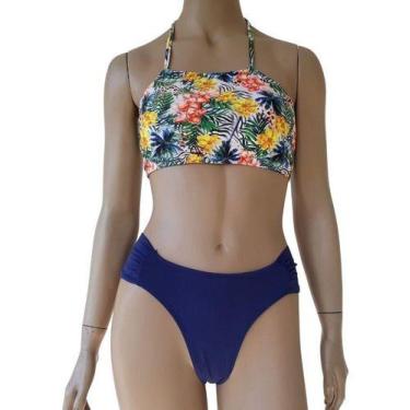 Imagem de Biquíni Plus Size Reforçado Com Bojo Croped Tendência 310 - Musa de Ve