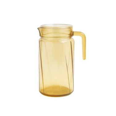 Imagem de Jarra de Vidro 1,5L Âmbar Basik com Tampa Acrílica - Wellmix