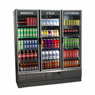Imagem de Expositor Vertical Refrigerador Polar 3 Portas EVP170 127V, 110V