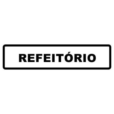 Imagem de Placa Refeitorio PS37 - Encartale