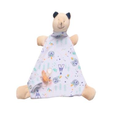 Imagem de Naninha Cheirinho De Bichinho Com Guizo Porta Chupeta - Happy Baby, Ur