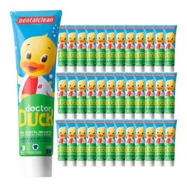 Imagem de Kit 36 Pasta de Dente Infantil Com Flúor 50g Doctor Duck Tutti Frutti 
