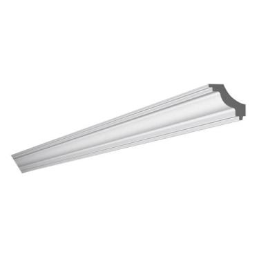 Imagem de Moldura de Teto Rodateto de POLIESTIRENOM8METRO Linear Branco Nmc Piso