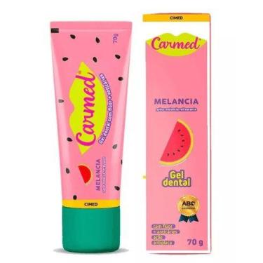 Imagem de Gel Dental Carmed Melancia Anticárie Com Flúor 70g - CIMED