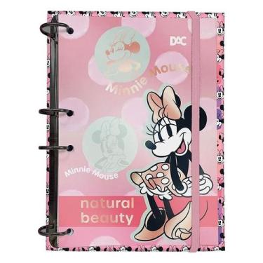Imagem de Fichário Caderno Argolado Colegial Minnie Mouse 144 Folhas - DAC - Ten