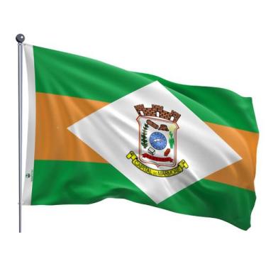Imagem de Bandeira do Município de Camboriú Uma Face Estampada Tamanho 70x100cm 