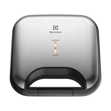 Imagem de Sanduicheira Electrolux 750W Antiaderente Efficient ESG20, Preto e Ino