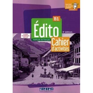 Imagem de Edito B1 - Cahier + Cahier Numerique - 3EME Ed - Didier International