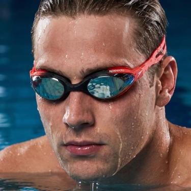Imagem de Óculos de Natação Speedo Hydrovision Mr Espelhado com Estojo