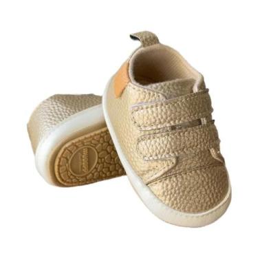 Imagem de Mocassins De Couro Para Bebês Meninos E Meninas Com Solado De Borracha