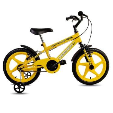 Imagem de Bicicleta Infantil Aro 16 Minions Amarelo Verden Bikes