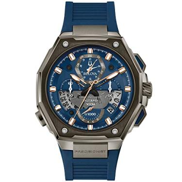 Imagem de Bulova Precisionist X 98B357 Relógio cronógrafo azul