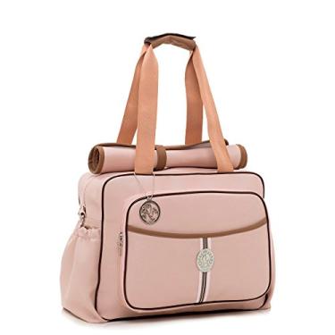 Imagem de Lequiqui Bolsa Maternidade Bristol Grande Rosa