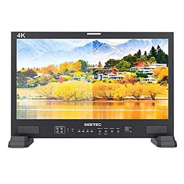 Imagem de SEETEC Monitores de transmissão LUT 3D de 21,5" Monitor de estúdio de transmissão 3G-SDI 4K HDMI Full HD 1920x1080 LUT215 para streaming ao vivo