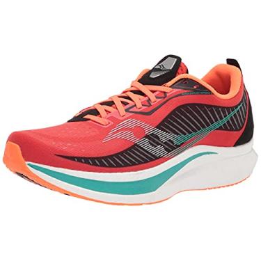 Imagem de Saucony Tênis de corrida masculino Endorphin Speed, Escarlate/Preto, 9