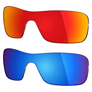 Imagem de 2 pares de lentes polarizadas de substituição da Mryok para óculos de sol Oakley Turbine Rotor – Opções
