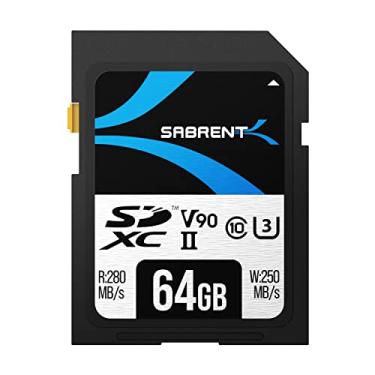 Imagem de SABRENT Rocket v90 64GB SD UHS-II Cartão de memória R280MB/s W250MB/s (SD-TL90-64GB)
