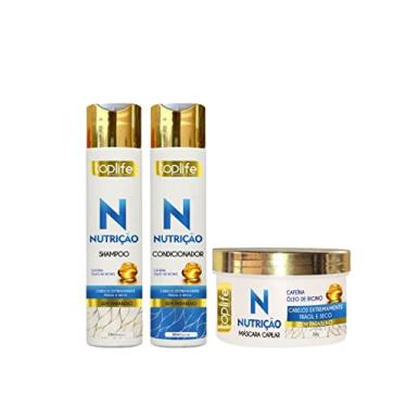 Imagem de Kit Cronograma Capilar Nutrição, Toplife Profissional, (3 passos)