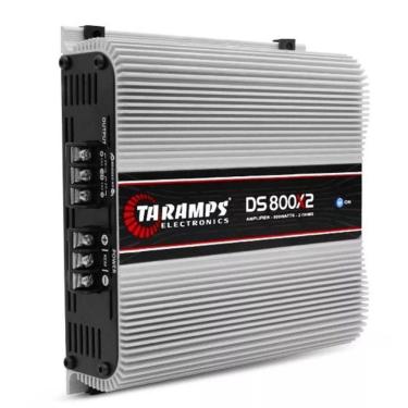 Imagem de Módulo Taramps Ds800x2 800w Rms Amplificador 2 Ohms 2 Canais