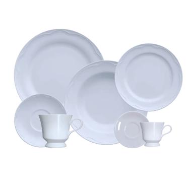 Imagem de Jogo Jantar Chá e Café 42pçs Cottage Porcelana Germer Envio 24H