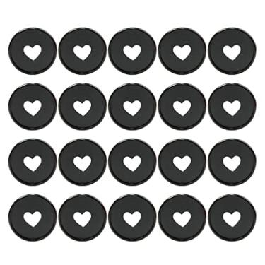 Imagem de 20 Unidades Fichário De Buraco De Cogumelo Memorando Páginas Extras Adicionando Fichários Disco De Fichário Planejador Encadernadores De Livros Bolacha Papel Solto Abdômen