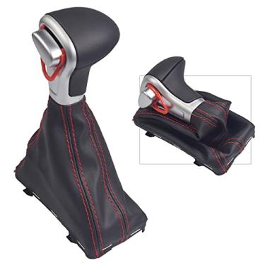 Imagem de Hacreyatu Alavanca de câmbio automático para Audi A4 B8 2009-up em, Audi A5 2008-2015 em, Audi Q5 2010-up em (fio preto + vermelho)