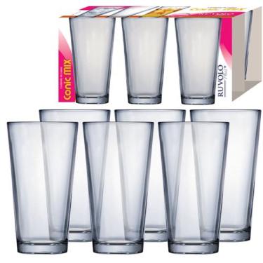 Imagem de Jogo De Copos Vidro 415 Ml 6 Uniddes  - Ruvolo Glass