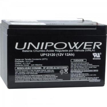 Imagem de Bateria Estacionária Selada 12V/12A Vrla Up12120 Unipower