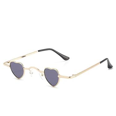 Imagem de Óculos pequenos, tendência feminina, hip hop, óculos de sol retrô, pequenos amor, óculos de sol engraçados, óculos de sol masculinos e femininos, 3, tamanho único