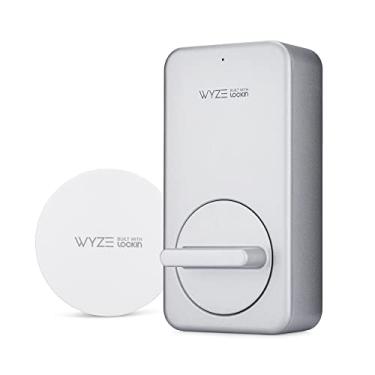 Imagem de WYZE Trava Inteligente de Porta, WiFi e Bluetooth, Certificada para Humanos, Compartilhamento Simples, Detecção de Posição da Porta, Entrada Sem Chave, Prata