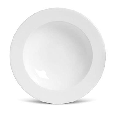 Imagem de Porto Brasil Conjunto com 6 Pratos Fundo Flat Branco