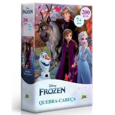 Imagem de Frozen  Quebra-Cabeça 200 Peças - Jak