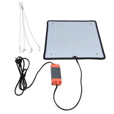 Imagem de OKJHFD 500LED Grow Light Alumínio Grow Light Panel, Greenhouse Grow Light Europeu Plugue AC85－265V Para Estufa