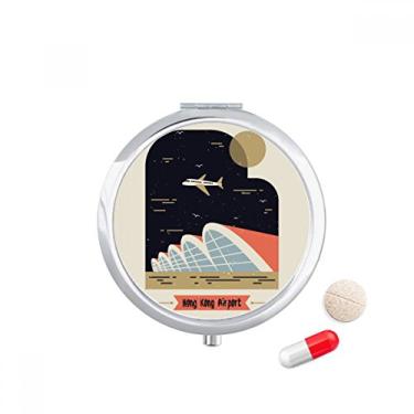 Imagem de Porta-comprimidos, porta-comprimidos, porta-remédios para o aeroporto internacional de Hong Kong