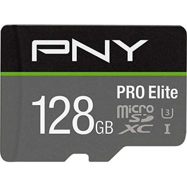Imagem de PNY Cartão de memória Flash Pro Elite Class 10 U3 microSDXC de 128 GB
